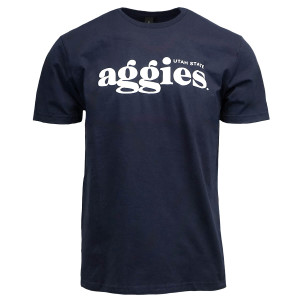 Utah State Aggies Puff Ink T-Shirt